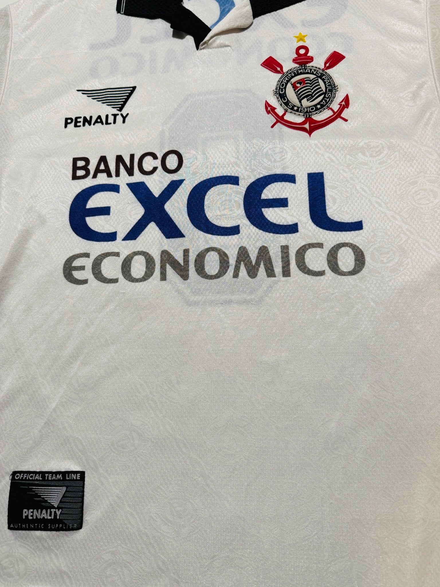 1997/98 Corinthians Home Size M - close-up detail