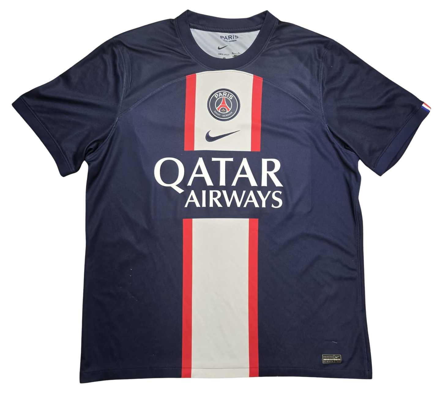 2022/23 PSG Home Size XL Neymar - back view