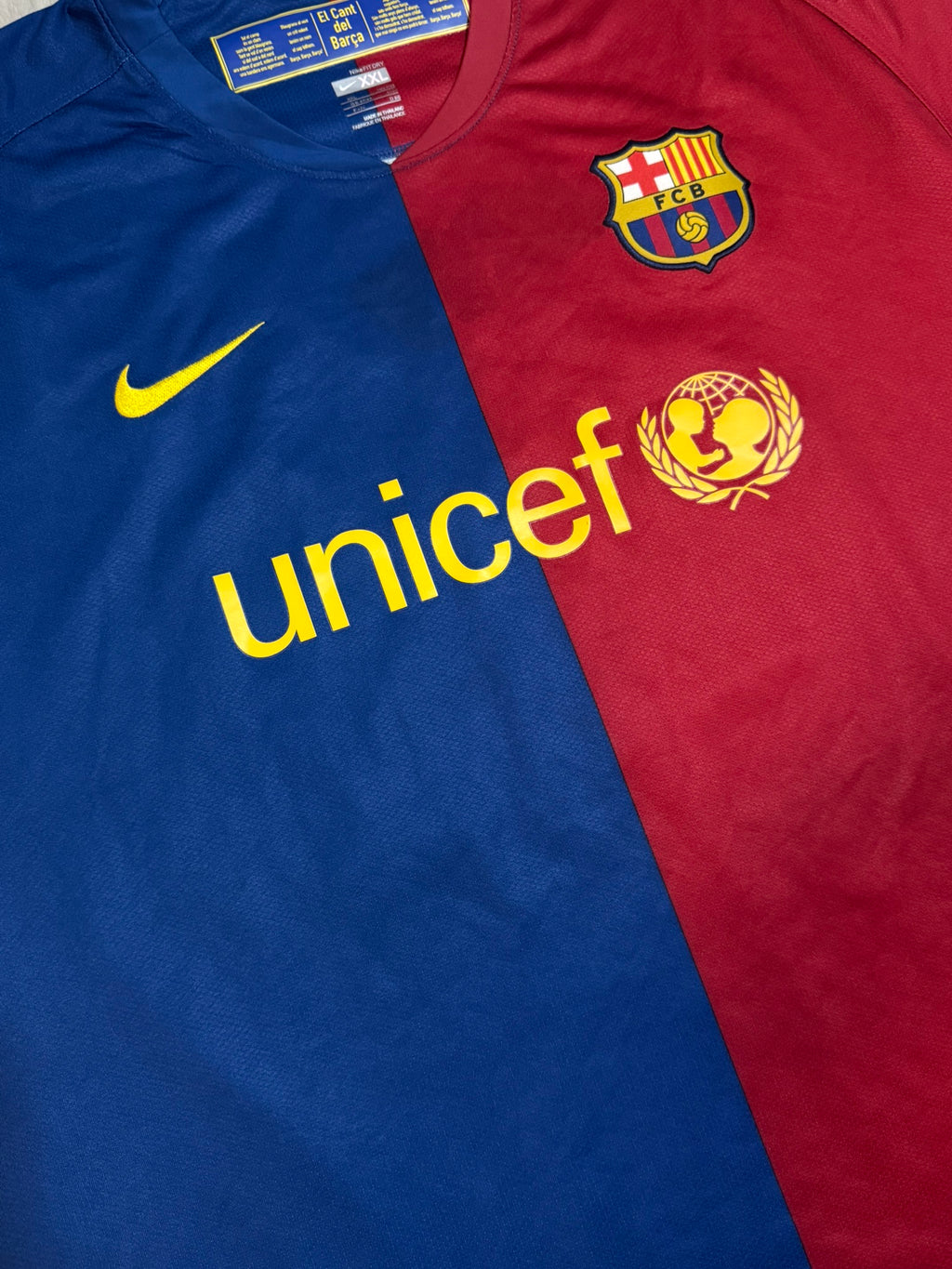 2008/09 Barcelona Home Size XXL Messi