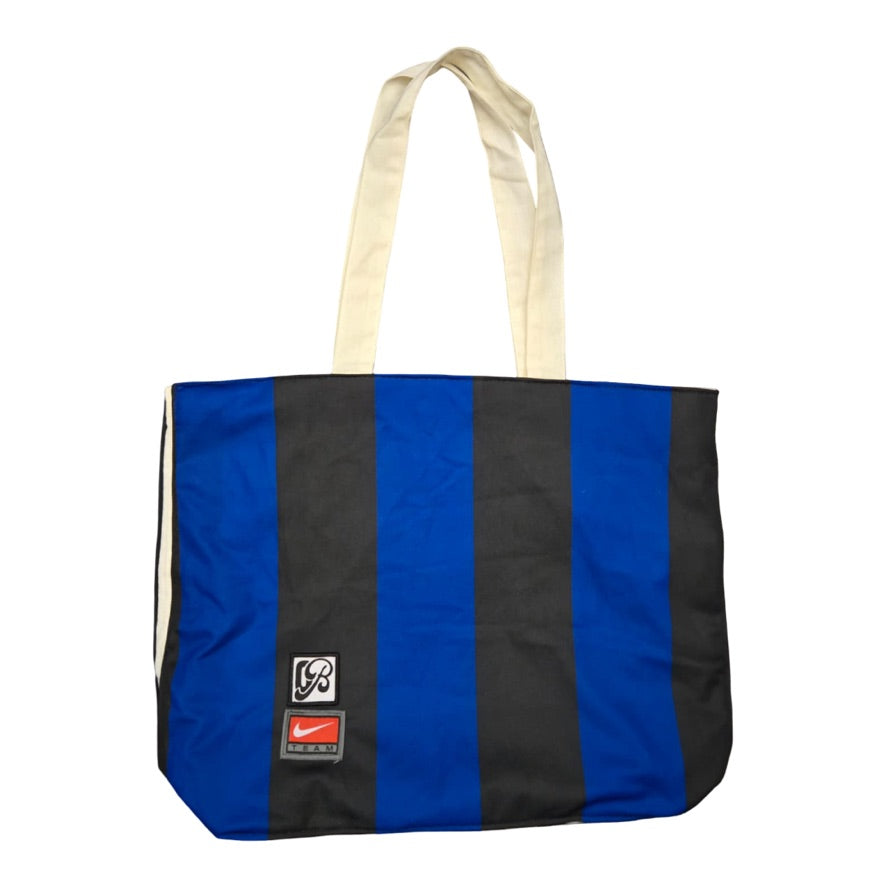Upcycled Tote: Nerazzurri