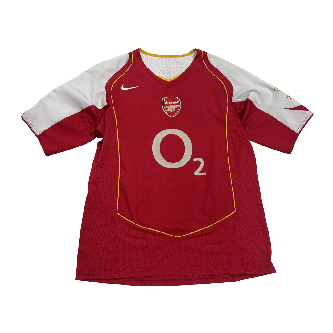 2004/05 Arsenal Home Size M Bergkamp