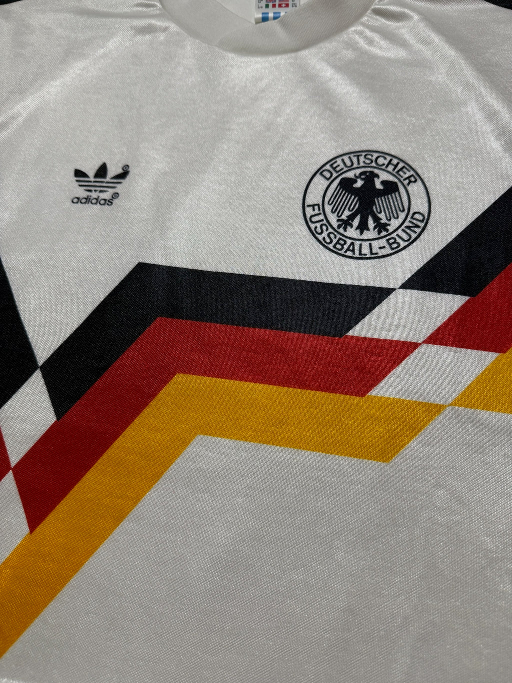 1988/90 Germany Home Size M - close-up detail