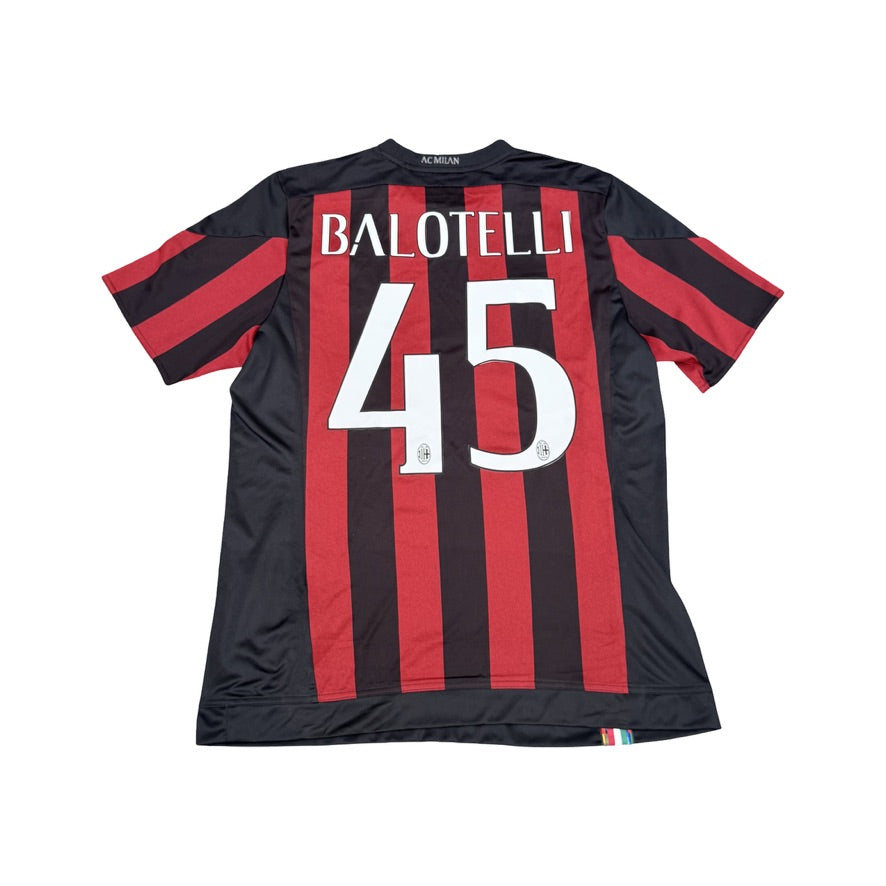 2015/16 AC Milan Home Size L Balotelli - front view