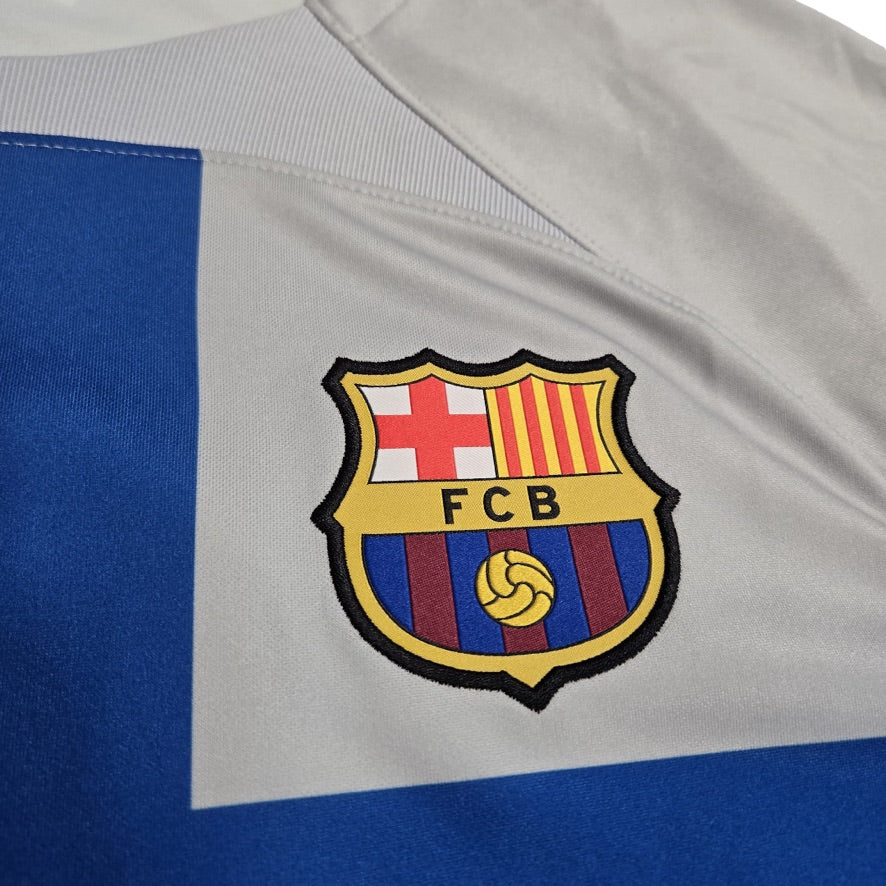 2022/23 FC Barcelona Third Size XL Lewandowski - label detail