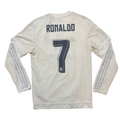 2015/16 Real Madrid Away L/S Size M Ronaldo - front view
