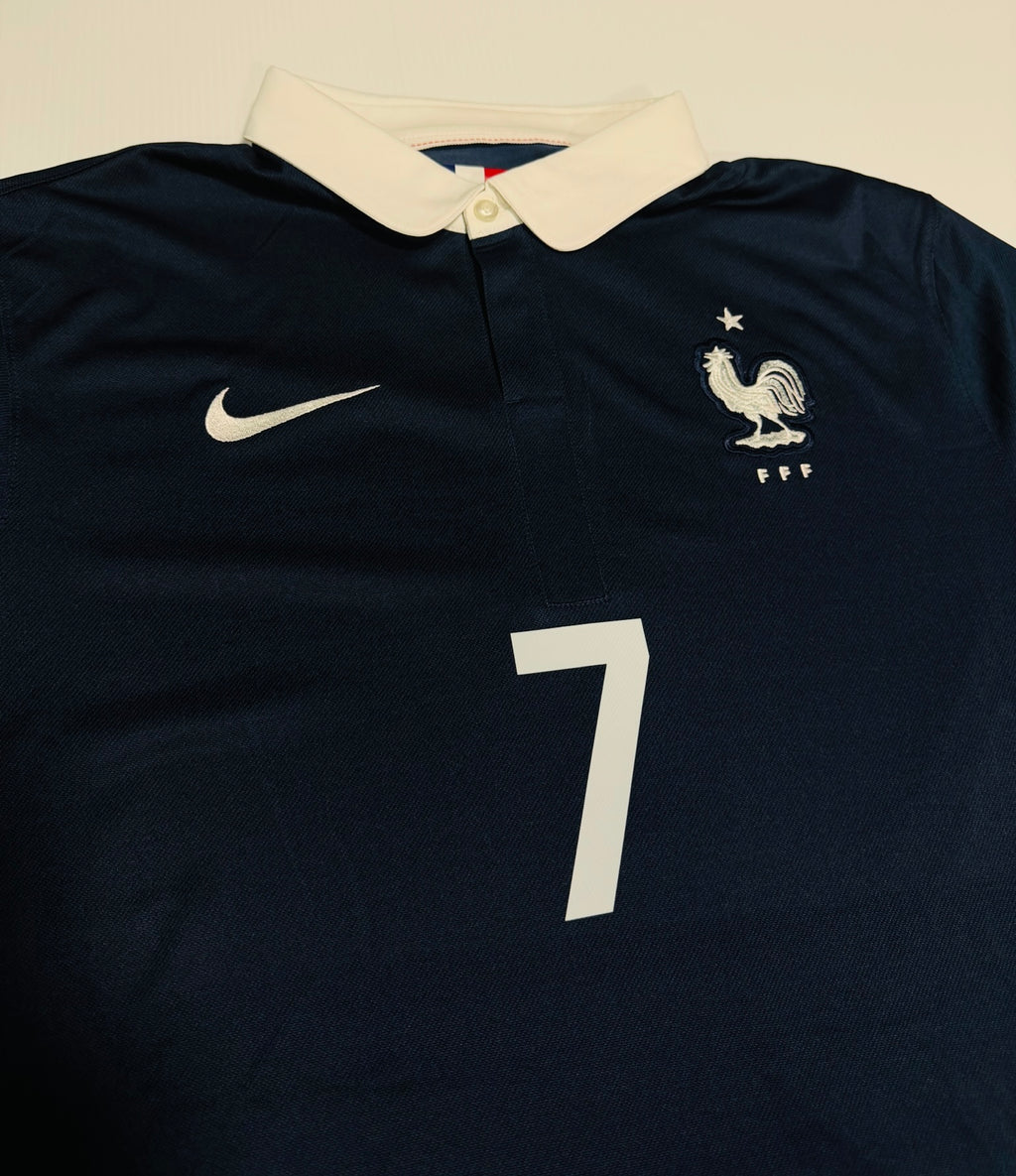 2014/15 France Home Size L Ribery - close-up detail