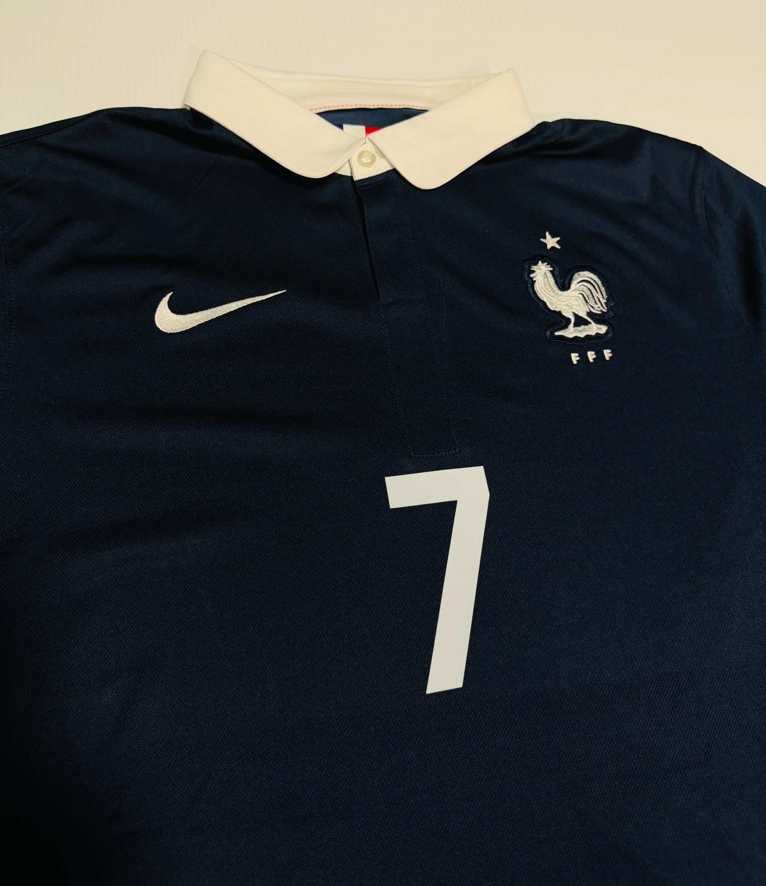 2014/15 France Home Size L Ribery - close-up detail