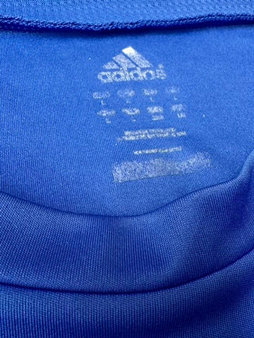2011/13 Ukraine Away Size L Shevchenko - label detail