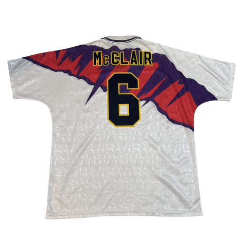 1991/93 Scotland Away Size L McClair - back view