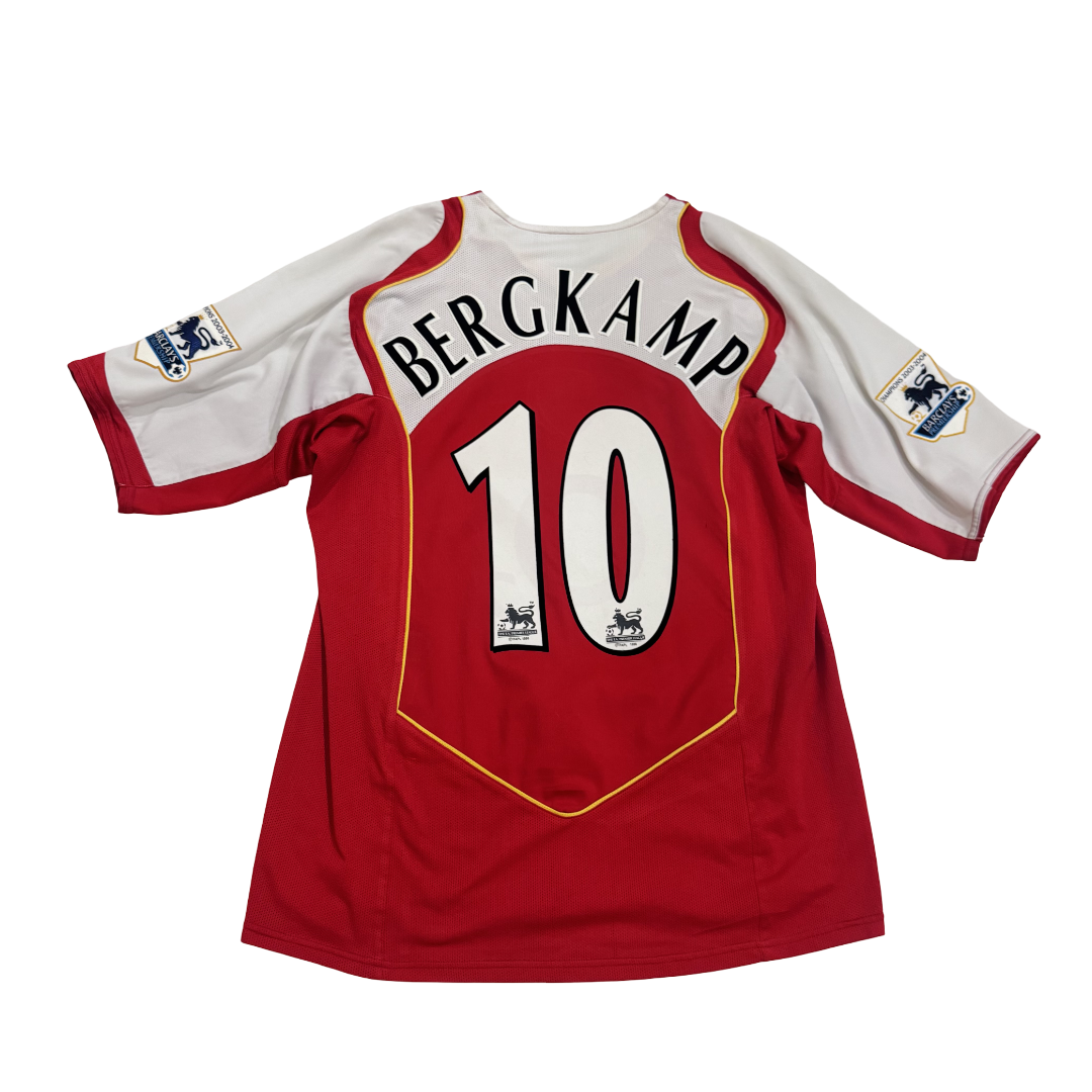 2004/05 Arsenal Home Size M Bergkamp