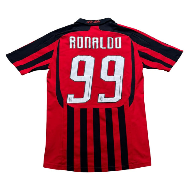 2007/08 AC Milan Home Size S Ronaldo