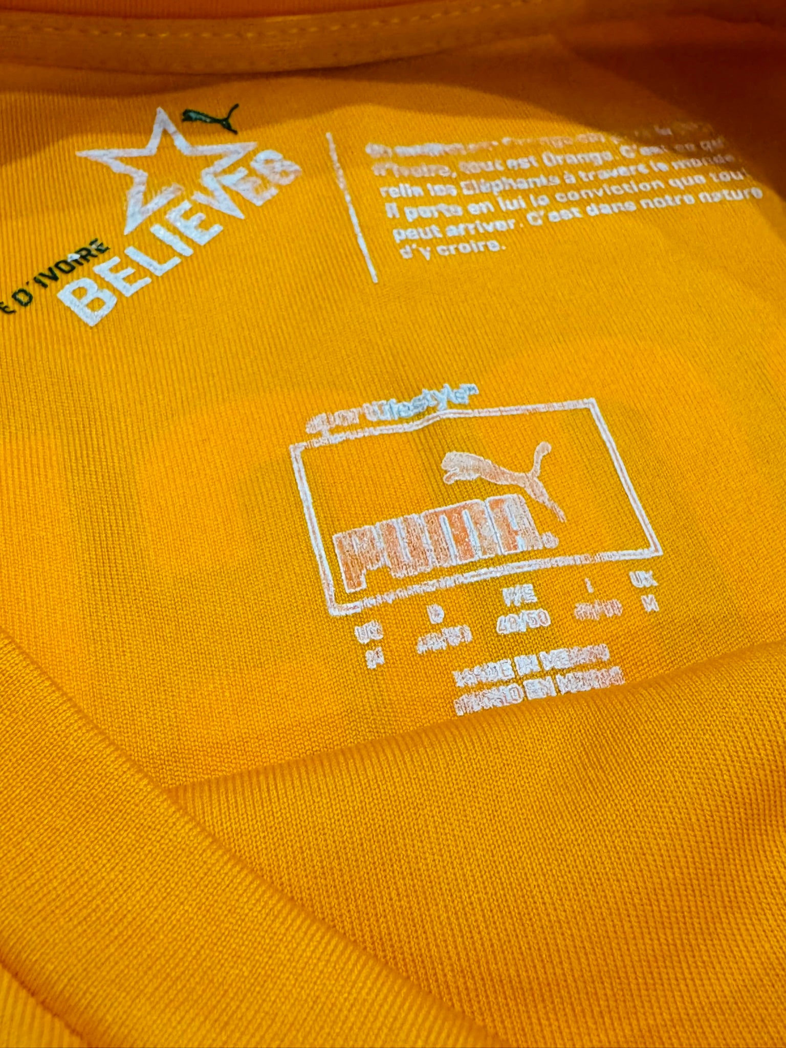 2014/16 Ivory Coast Home Size M Drogba