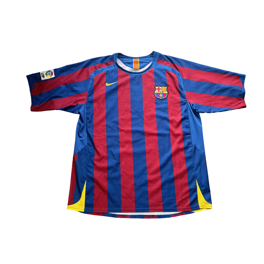 2005/06 FC Barcelona Home Size XL Ronaldinho