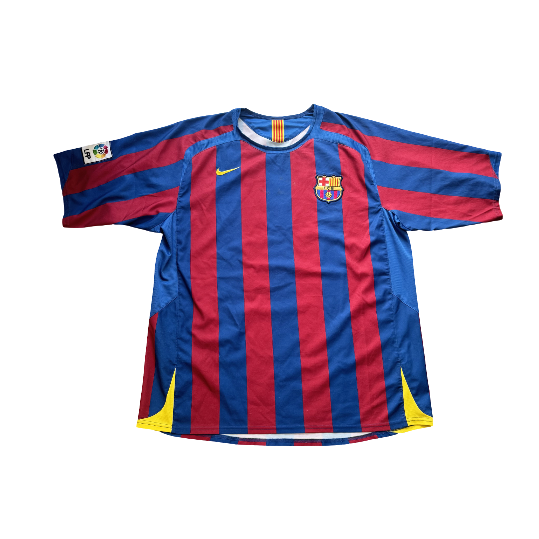 2005/06 FC Barcelona Home Size XL Ronaldinho
