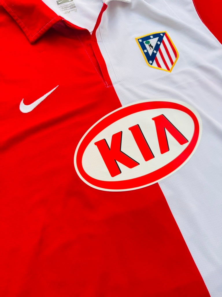 2006/07 Atletico Madrid Home Size L Torres - close-up detail