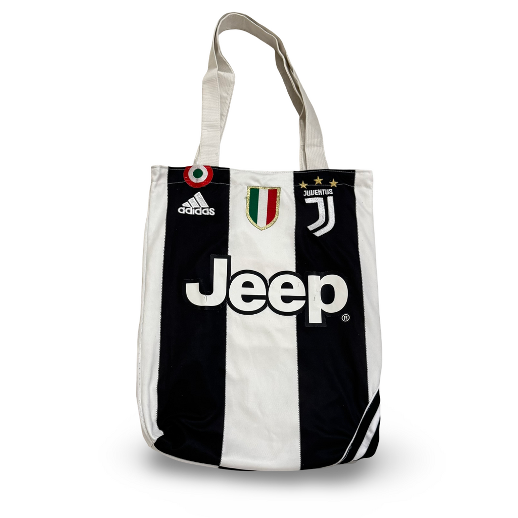 Rework Tote #48 - Juventus - front view