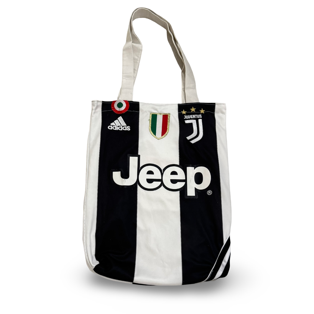 Rework Tote #48 - Juventus - front view