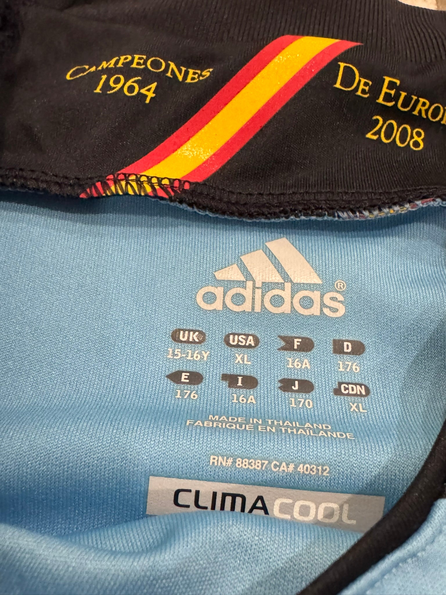 2012/13 Spain Away Size Youth XL Iniesta