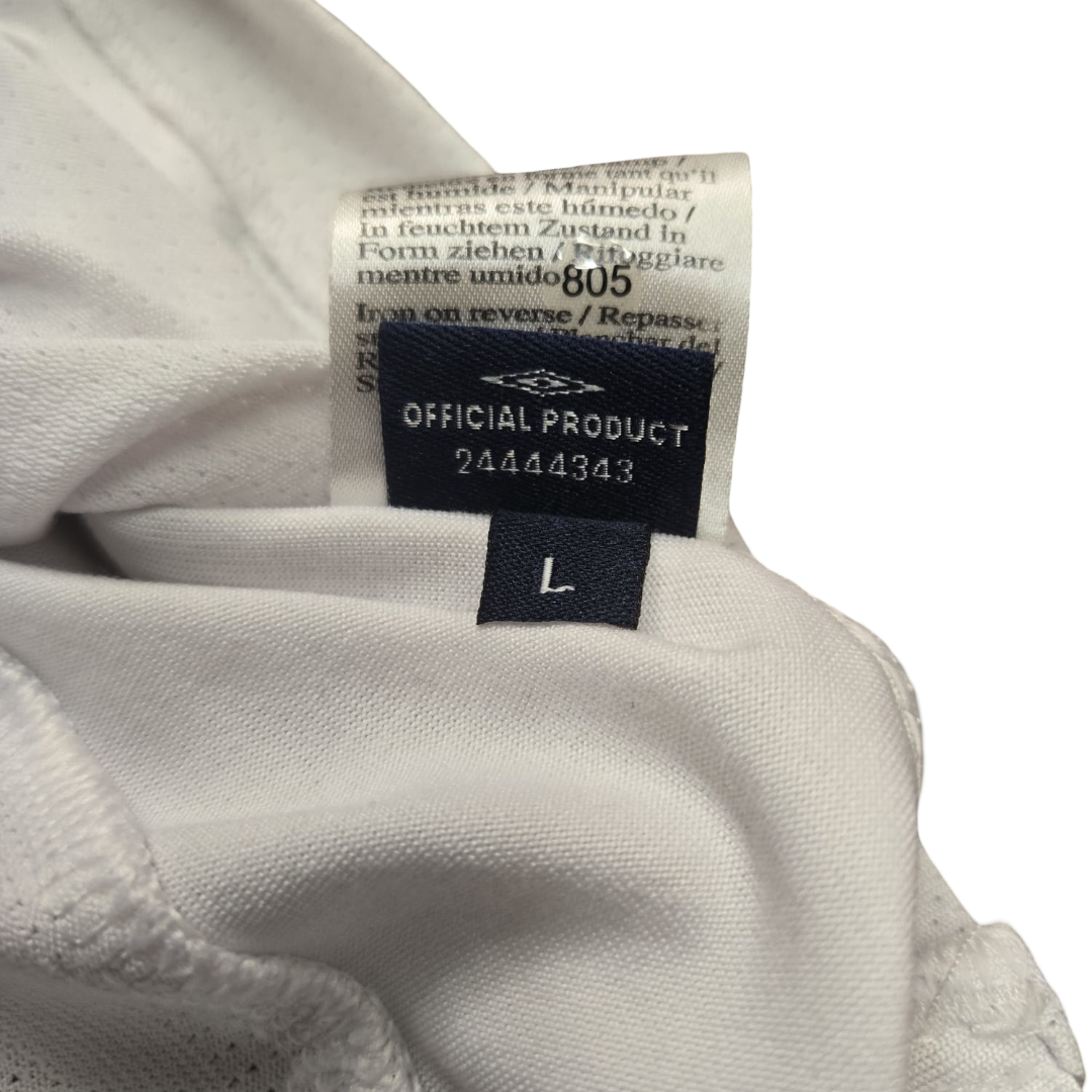 2008/10 England Home Size L Rooney - label detail