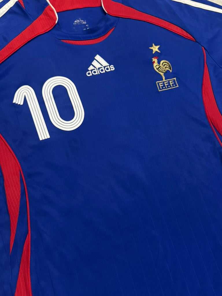 2006/07 France Home Size L Zidane