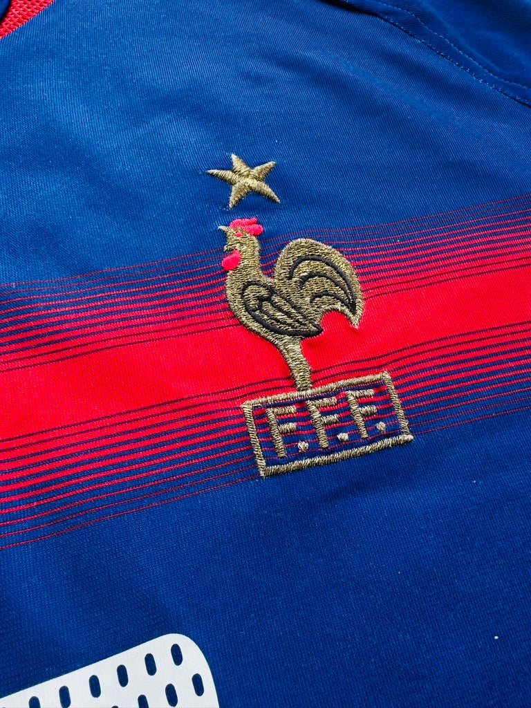 2004/06 France Home Size M Zidane - label detail