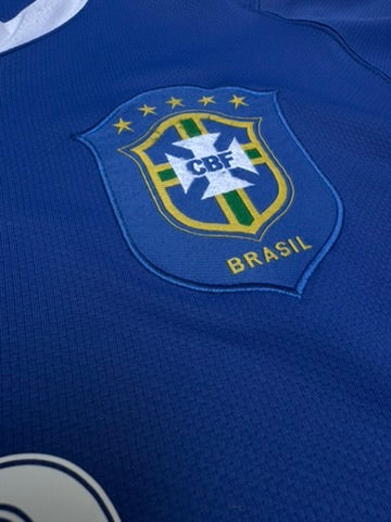 2006/08 Brazil Away Size M Ronaldinho - label detail