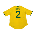2000/02 Brazil Home Size L Cafu