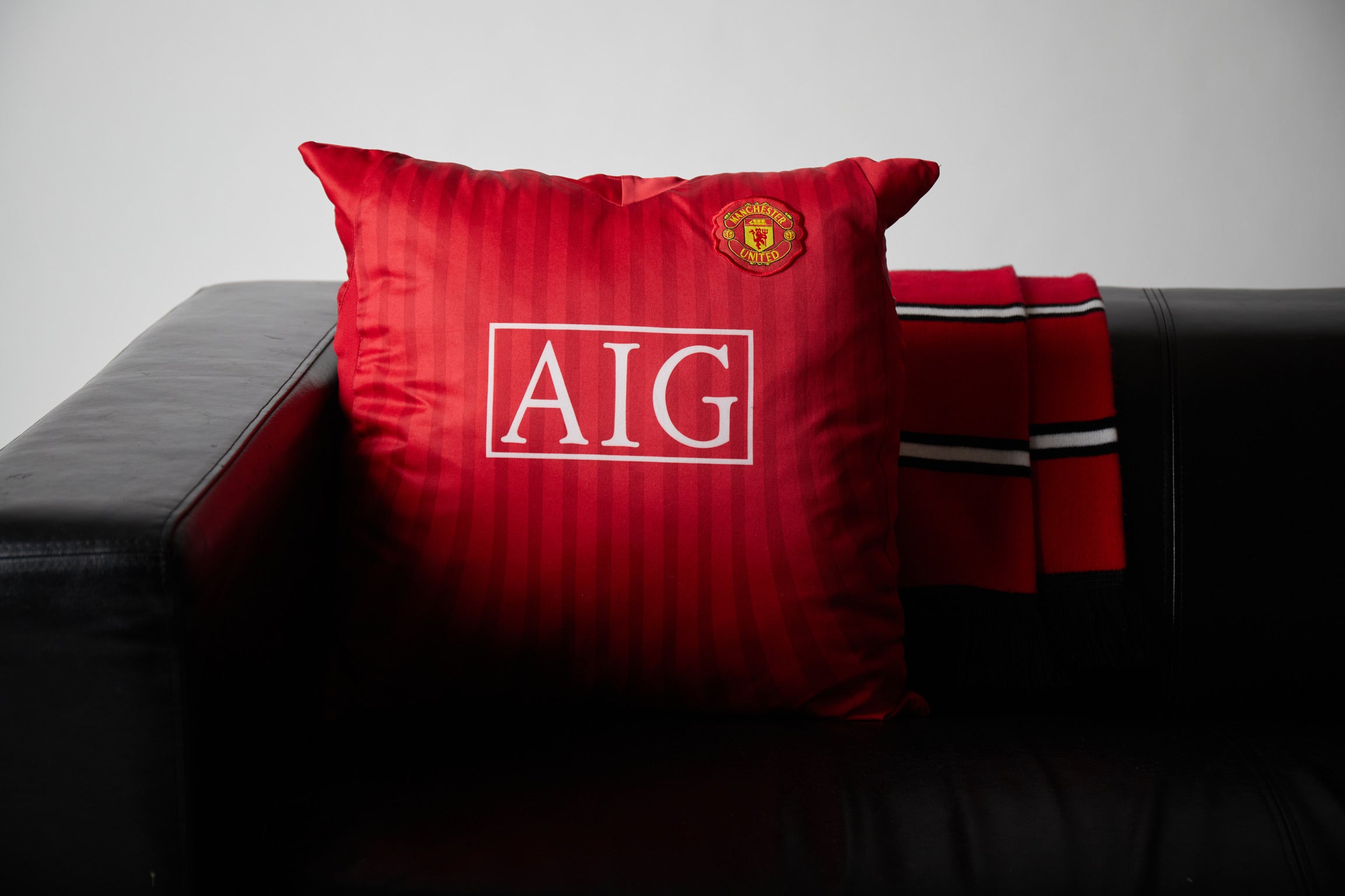 Upcycled Pillow: Wazza - front view