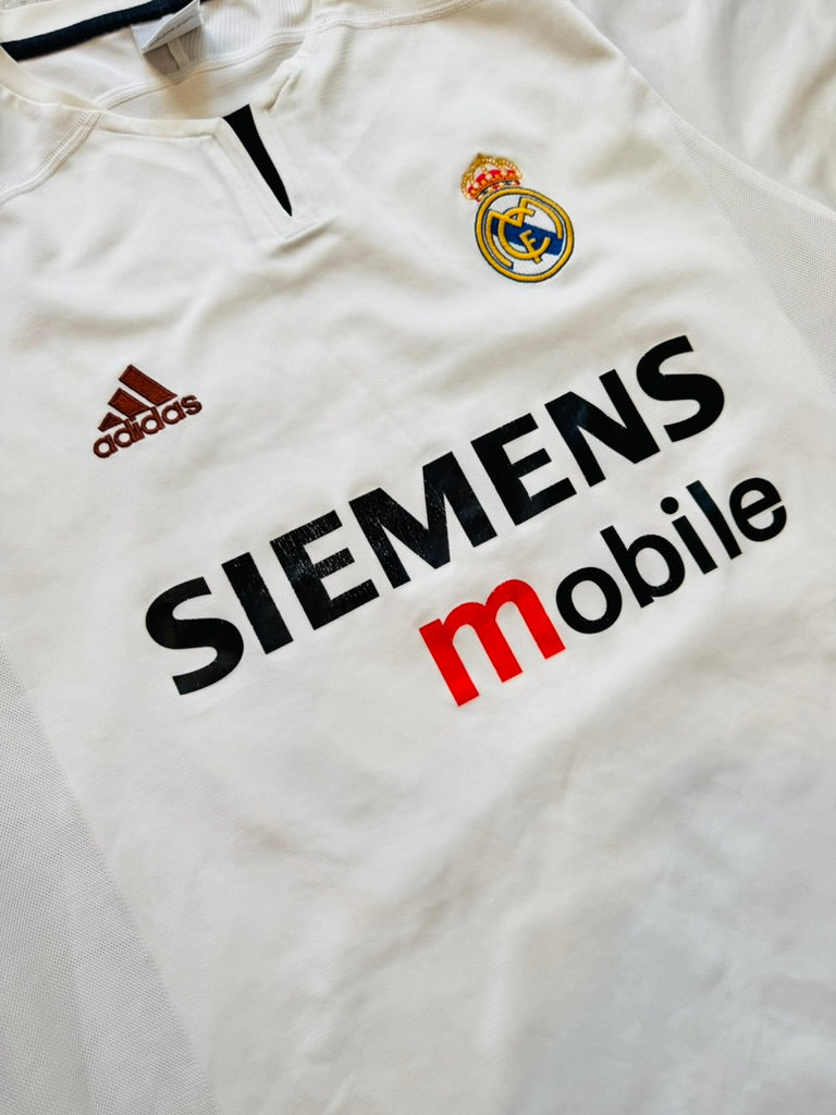2003/04 Real Madrid Home Size L Beckham