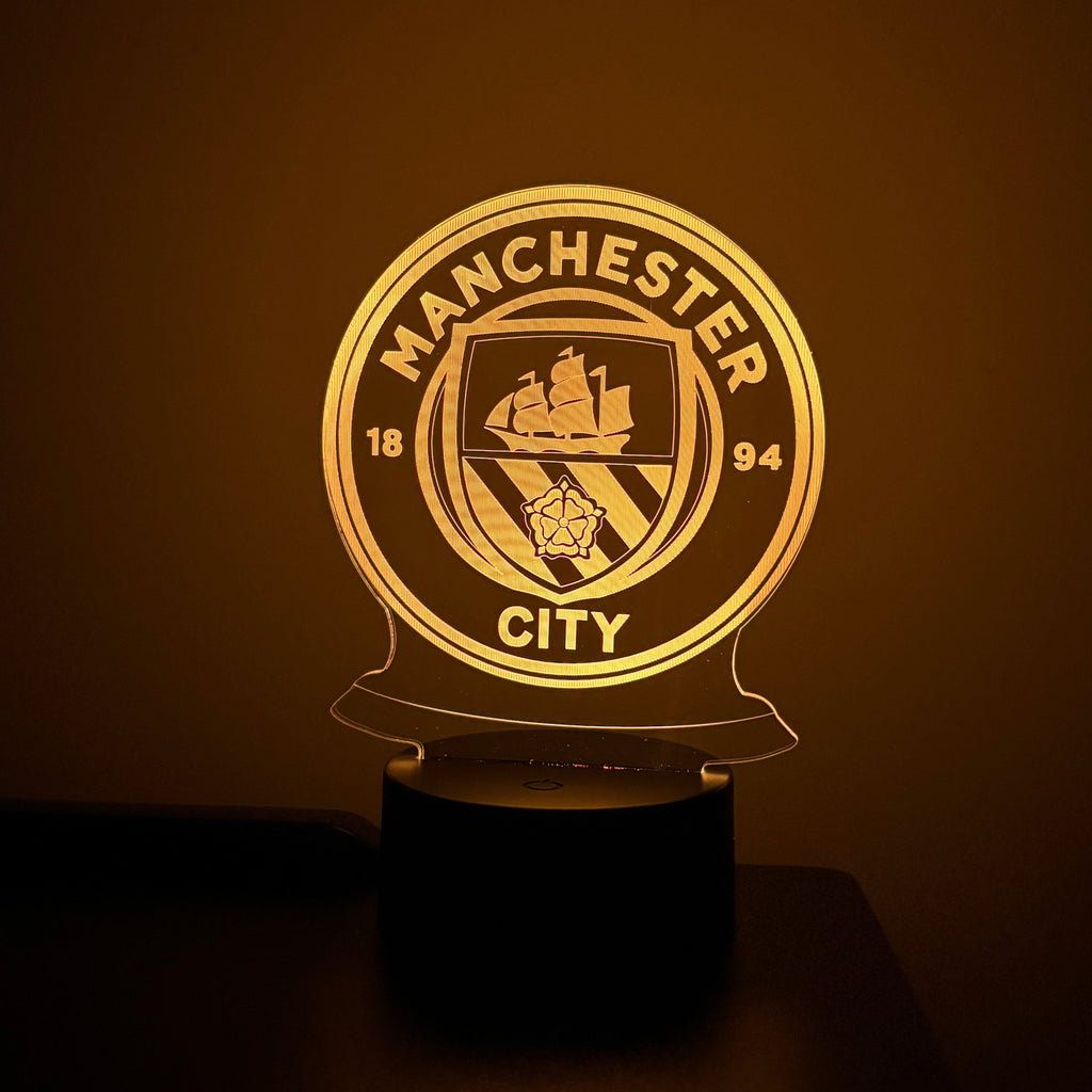 Manchester City FC LED Lamp