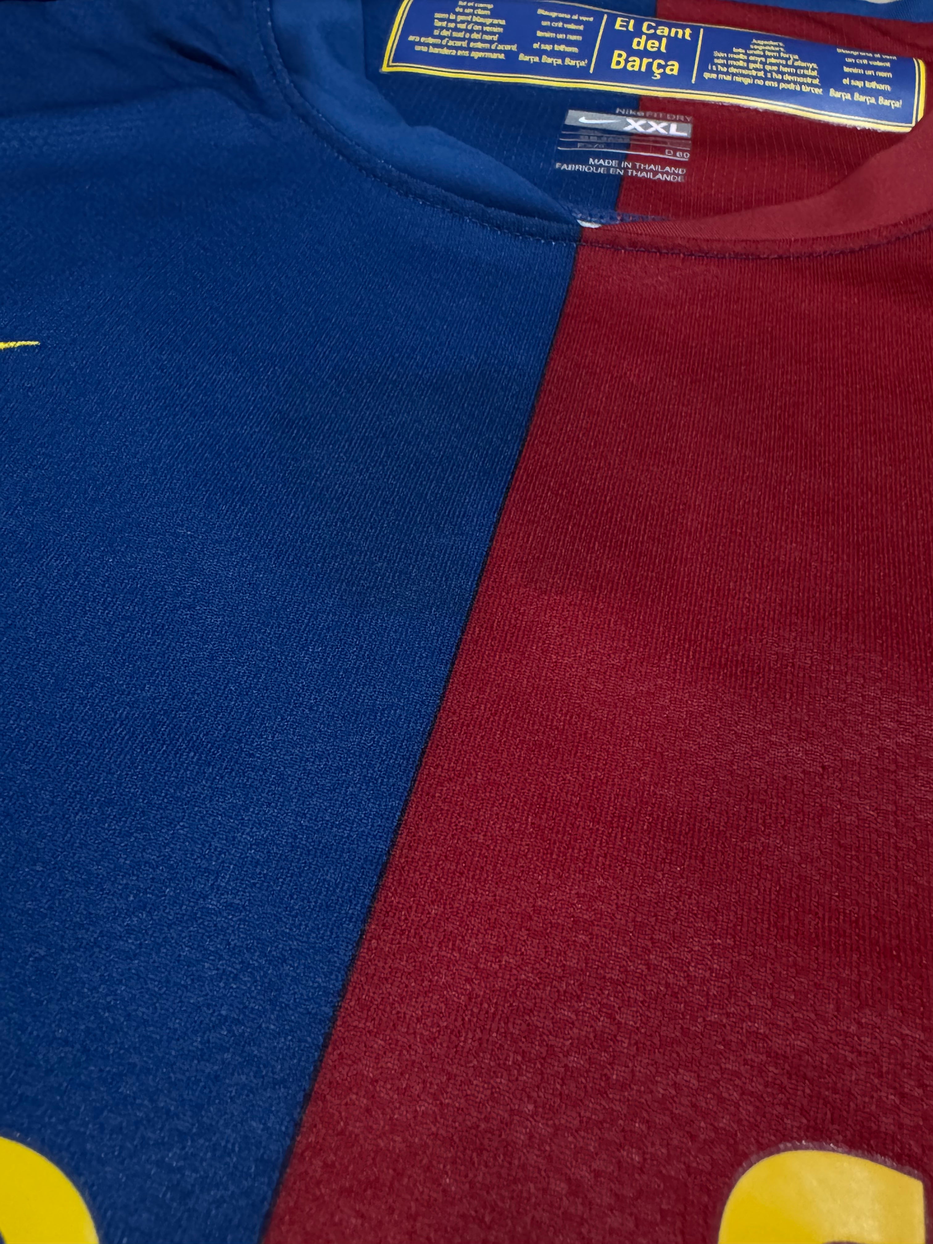 2008/09 Barcelona Home Size XXL Messi
