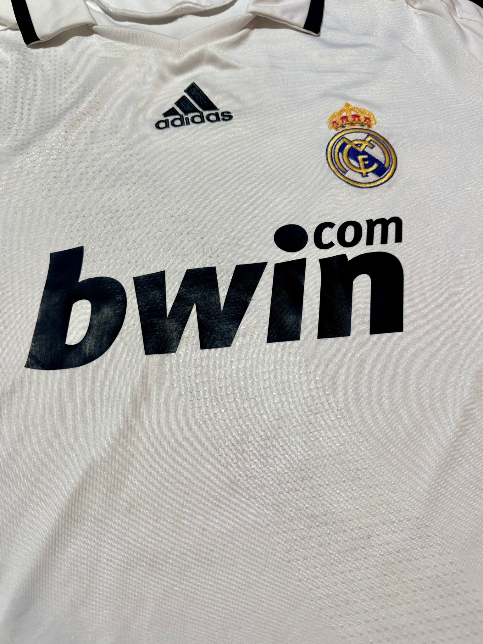 2008/09 Real Madrid Home Size XL Raul