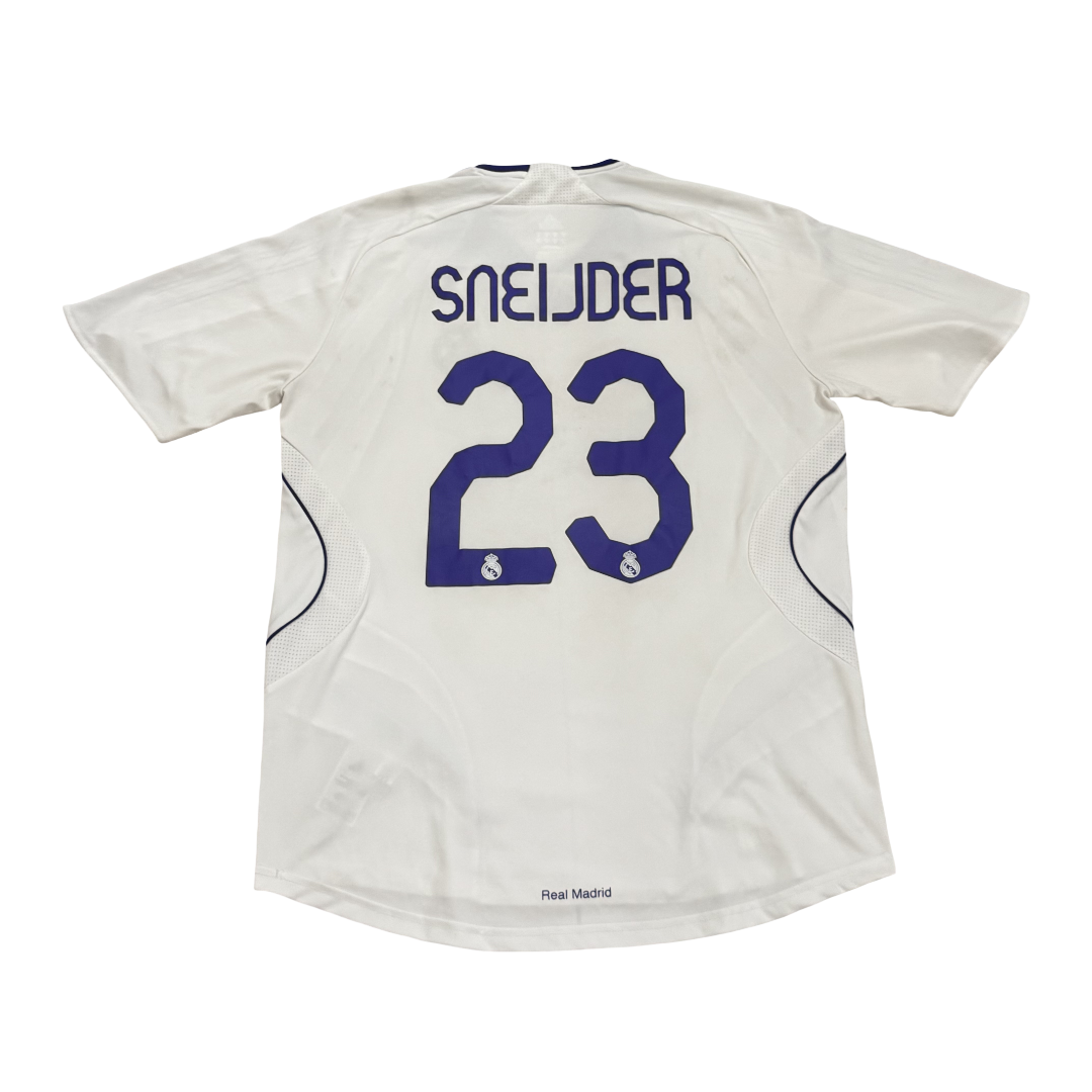2007/08 Real Madrid Home Size M Sneijder