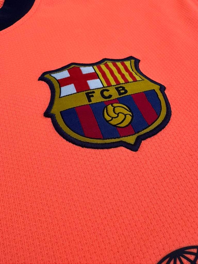 2009/10 FC Barcelona Away Size L Ibrahimovic - label detail
