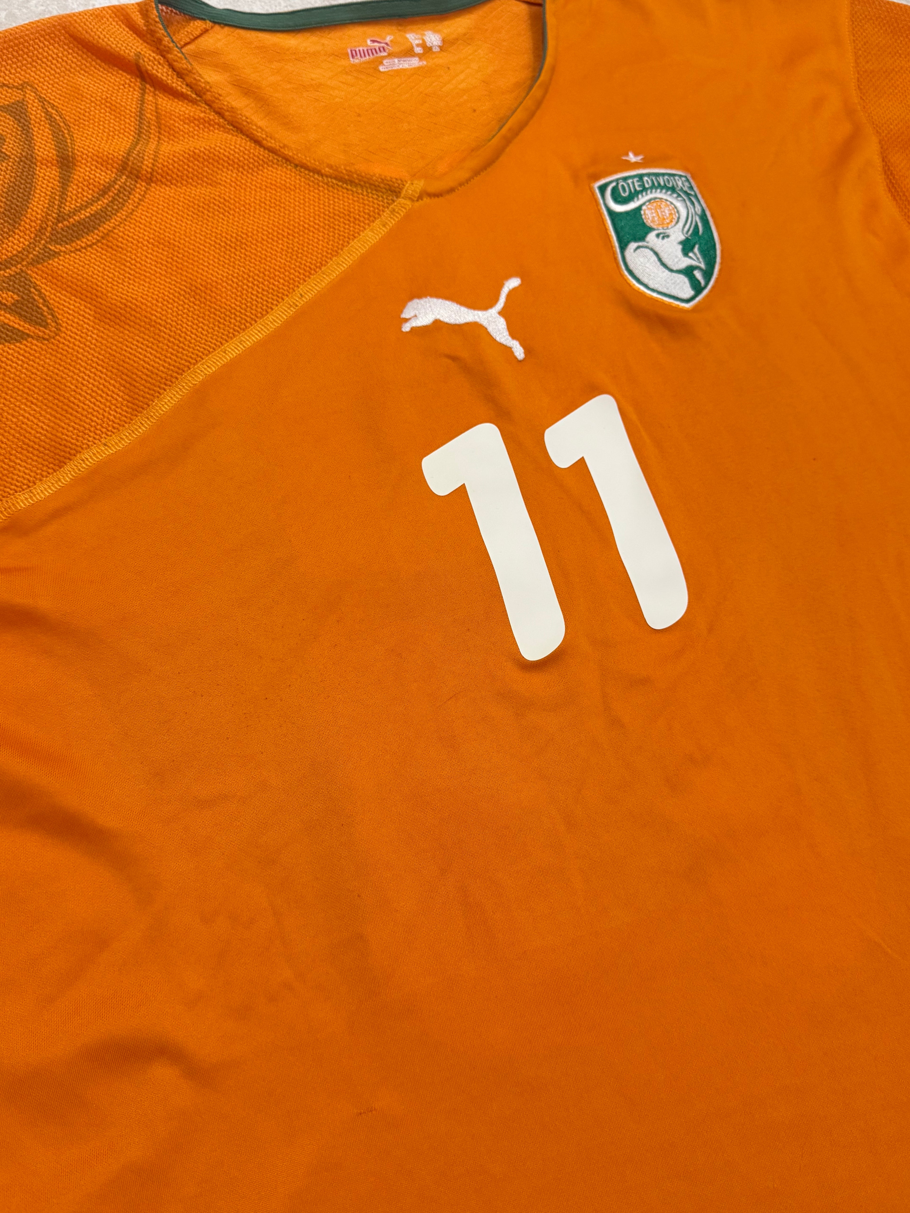 2010/11 Ivory Coast Home Size XL Drogba