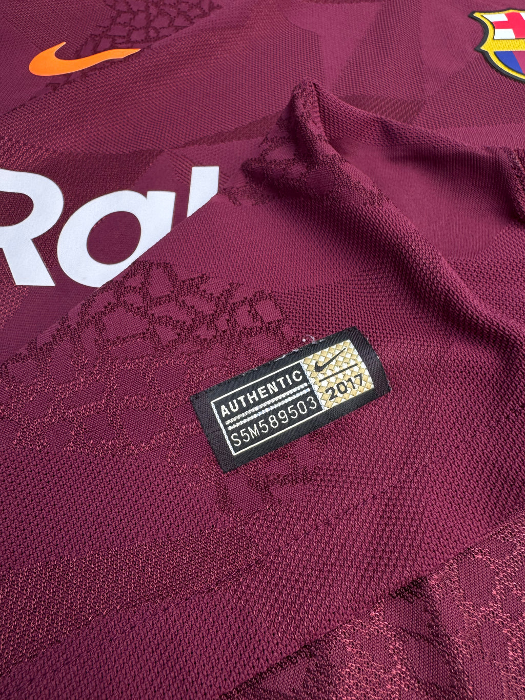 2017/18 FC Barcelona Third Size L Messi