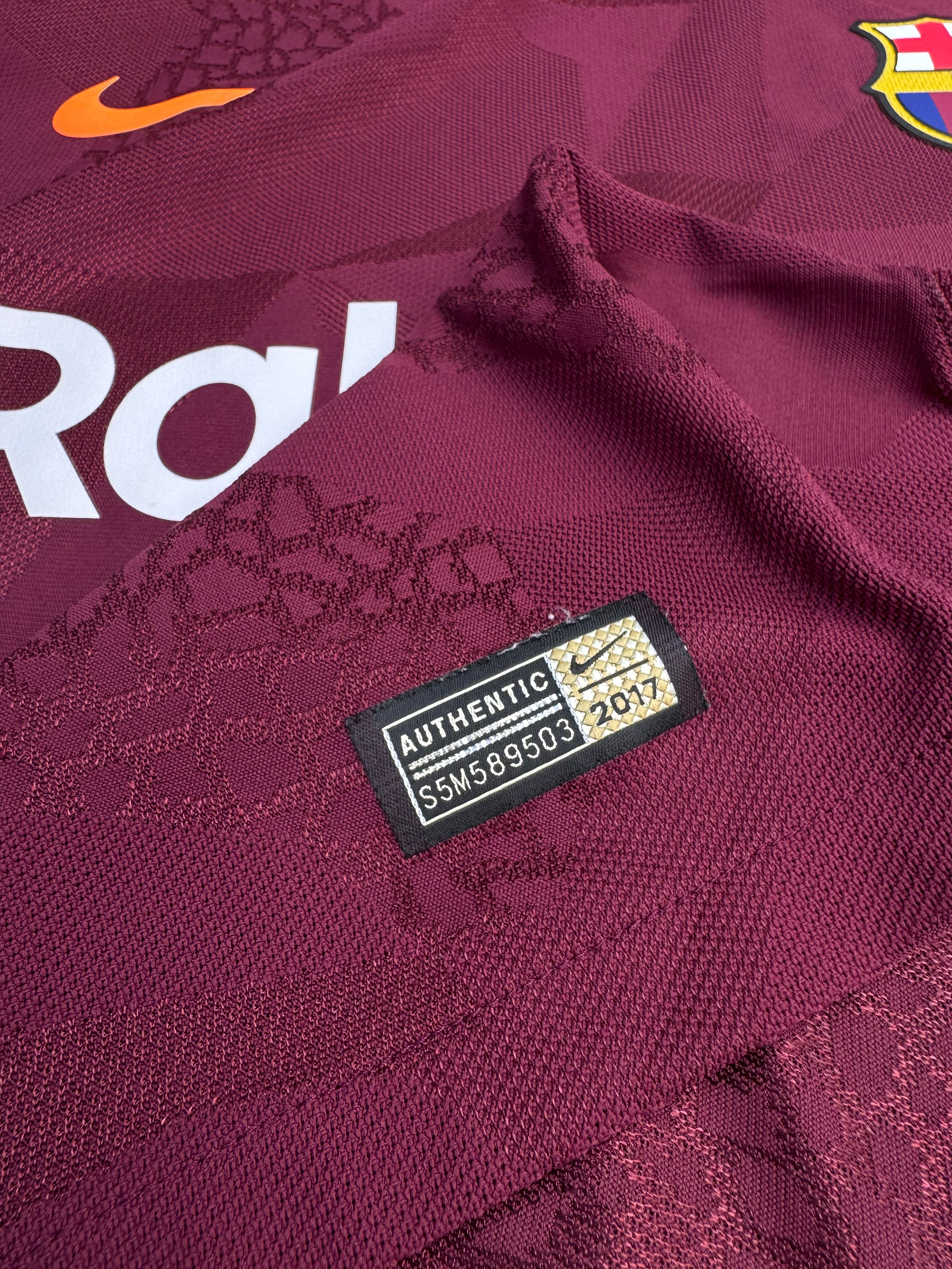 2017/18 FC Barcelona Third Size L Messi