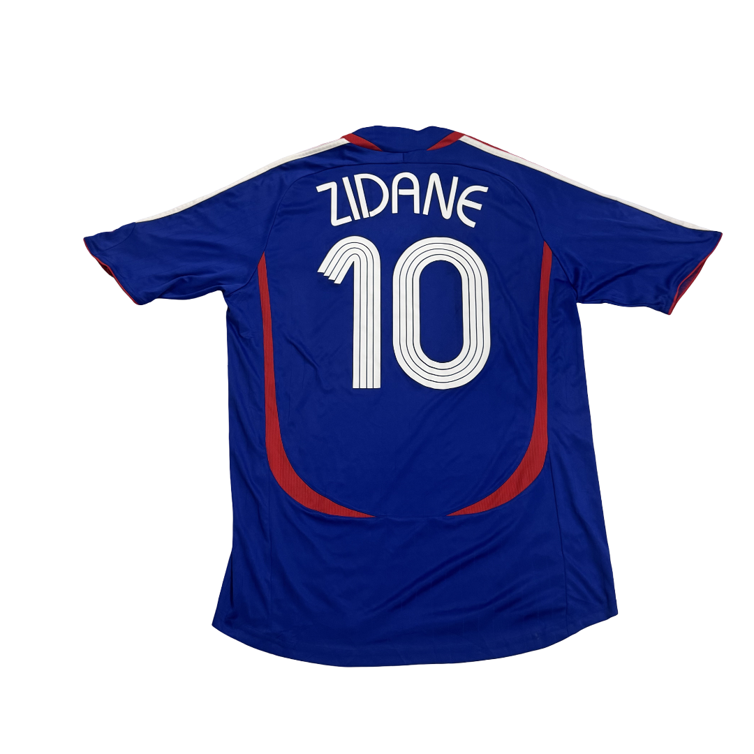 2006/07 France Home Size L Zidane