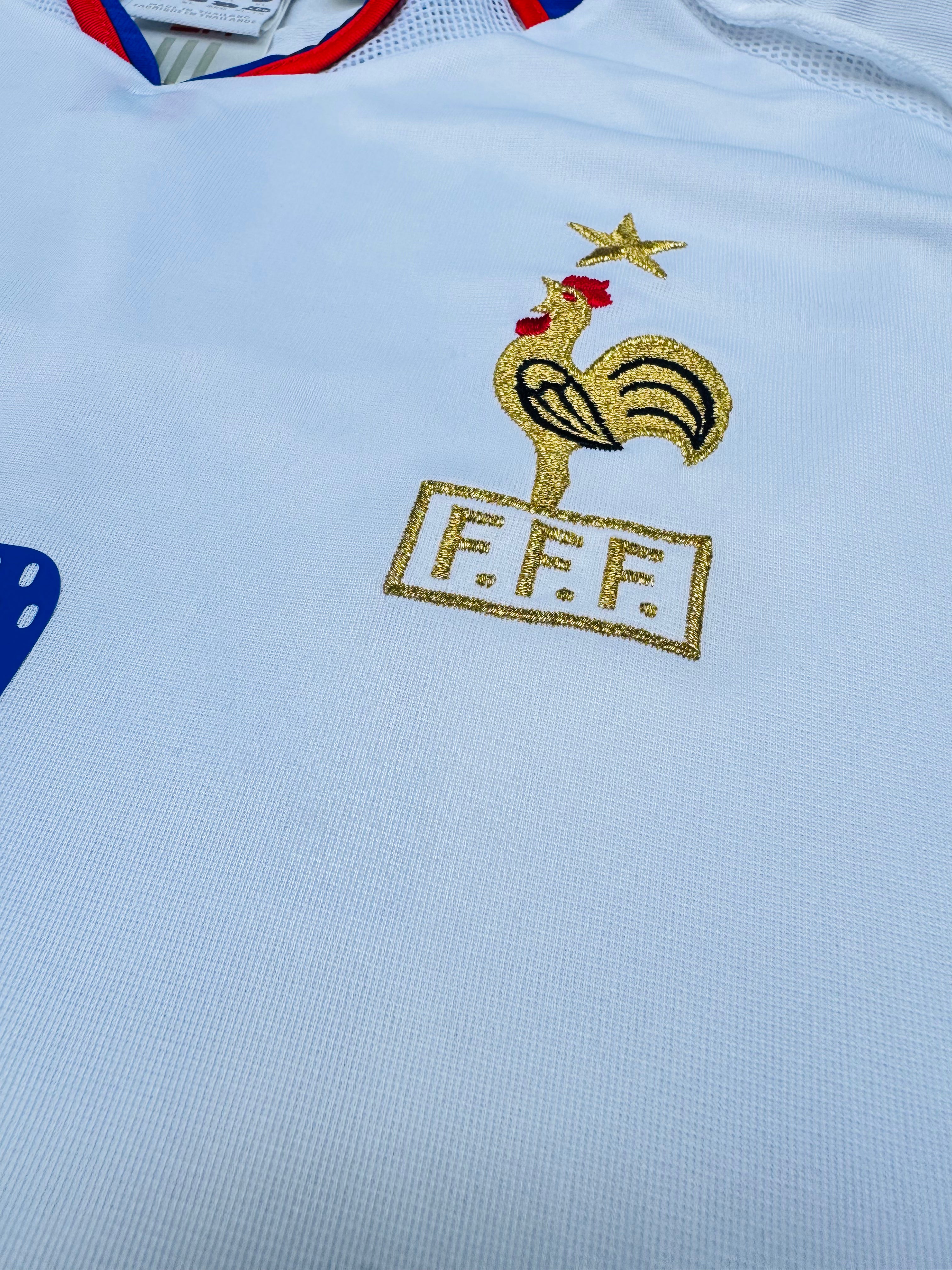 2004/06 France Away Size XL Zidane
