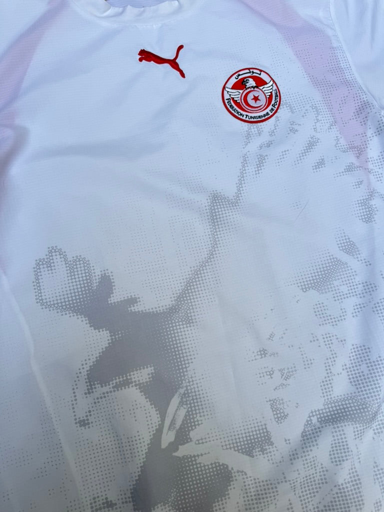 2006/07 Tunisia Home Size M - close-up detail
