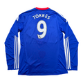 2010/11 Chelsea FC Home Size M Torres L/S