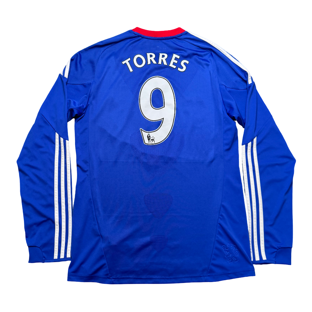 2010/11 Chelsea FC Home Size M Torres L/S