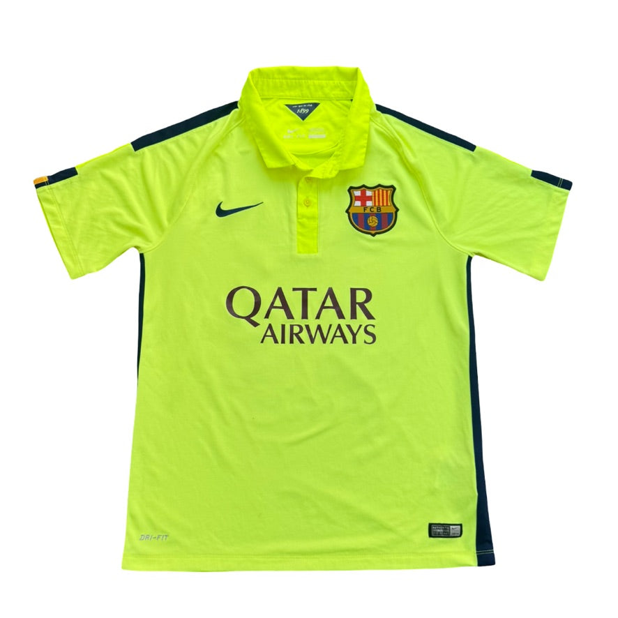 2014/15 FC Barcelona Third Size M Neymar - back view