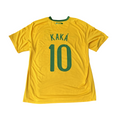 2010/11 Brazil Home Size XL Kaka - front view