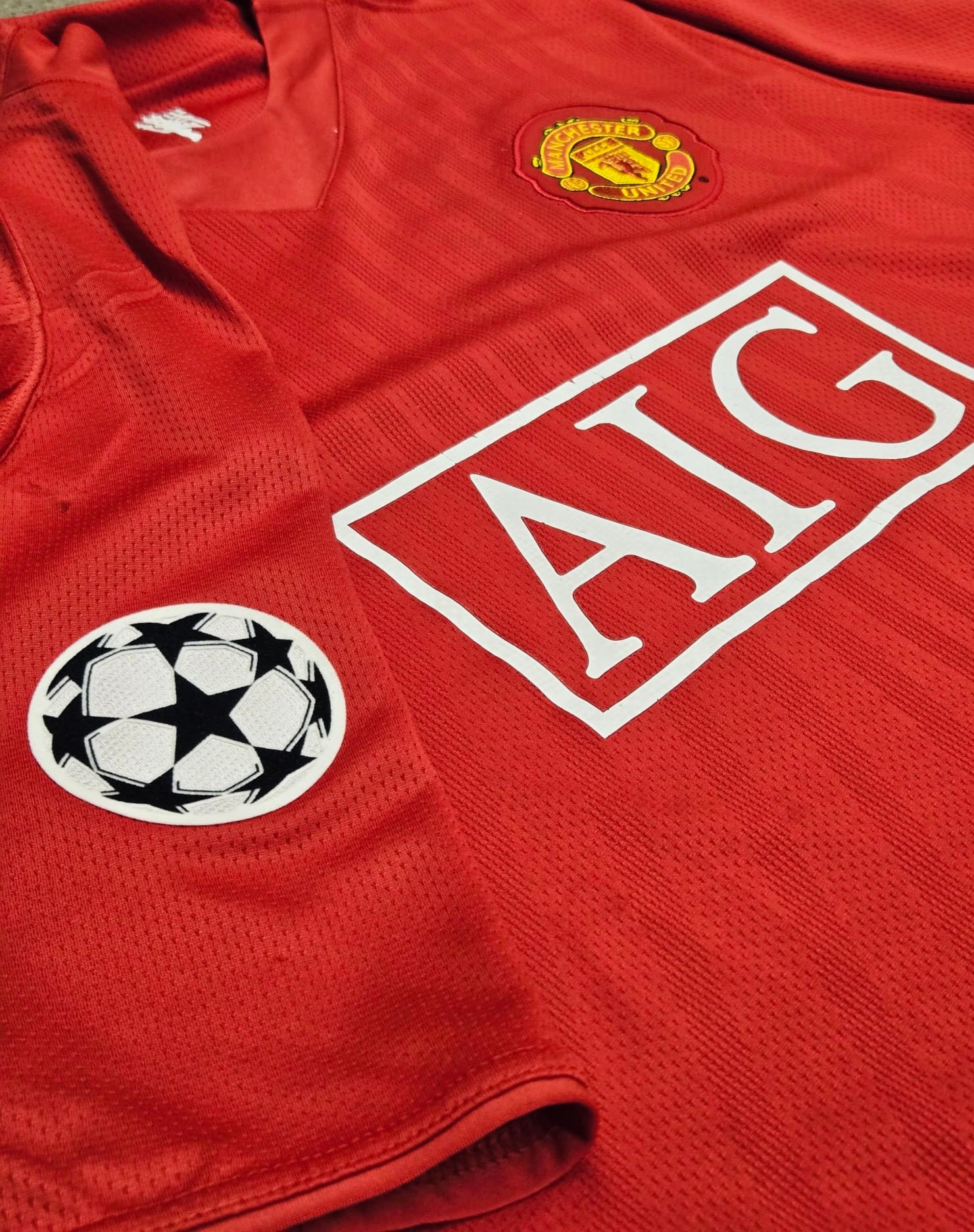 2007/08 Manchester United Home Size XL Scholes