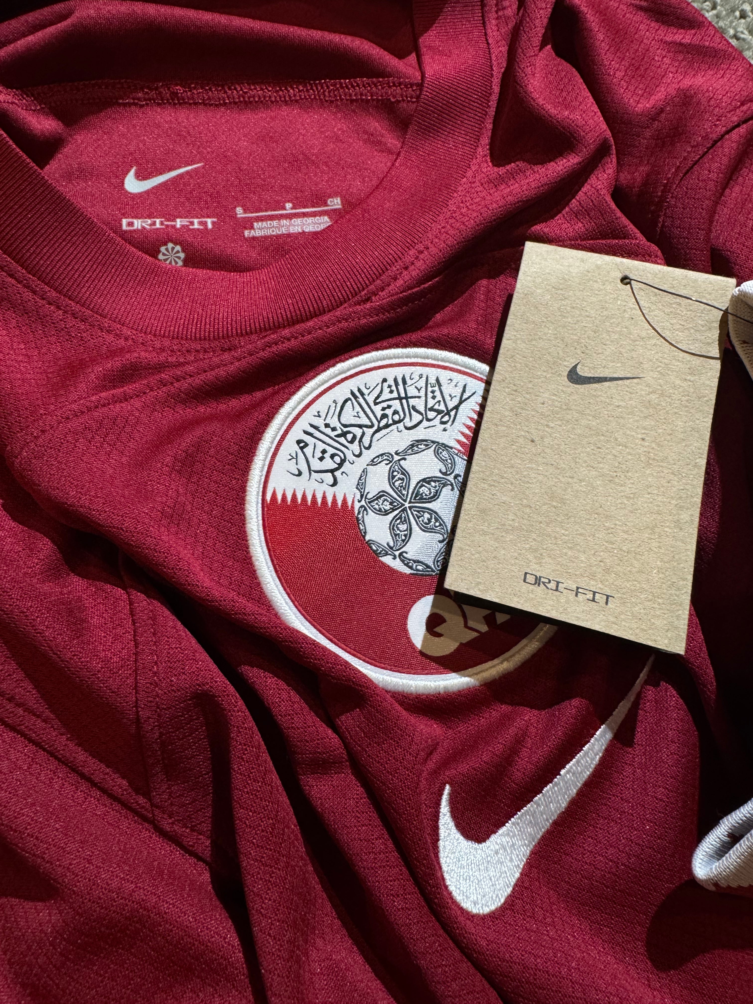 2022/24 Qatar Home Size S BNWT