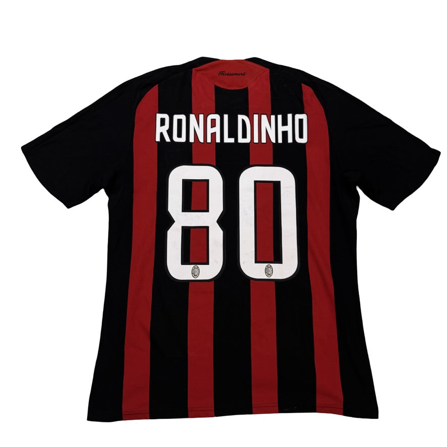 2008/09 AC Milan Home Size M Ronaldinho