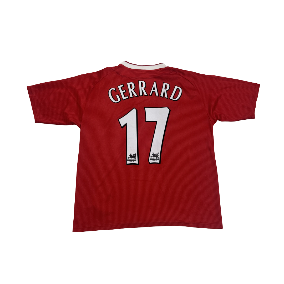 2002/04 Liverpool Home Size L Gerrard