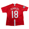 2007/08 Manchester United Home Size XL Scholes