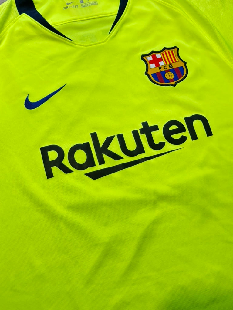2018/19 FC Barcelona Away Size L Messi
